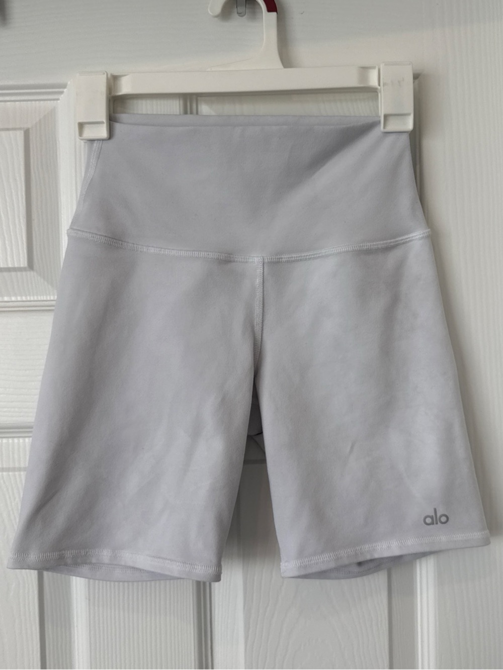 Alo airbrush high waist biker shorts size XS